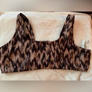 Gap Animal Print sports bra